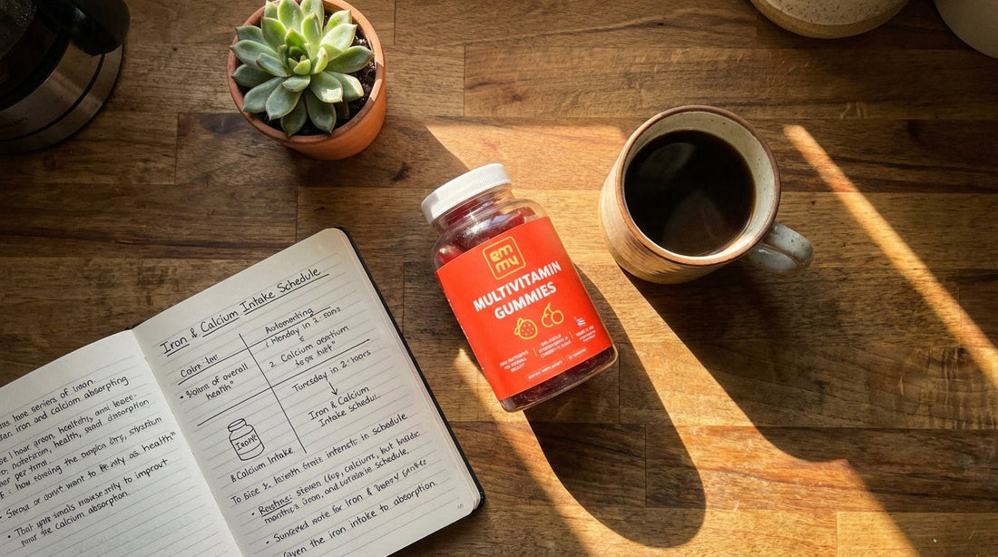 How to Avoid Iron + Calcium Absorption Conflict