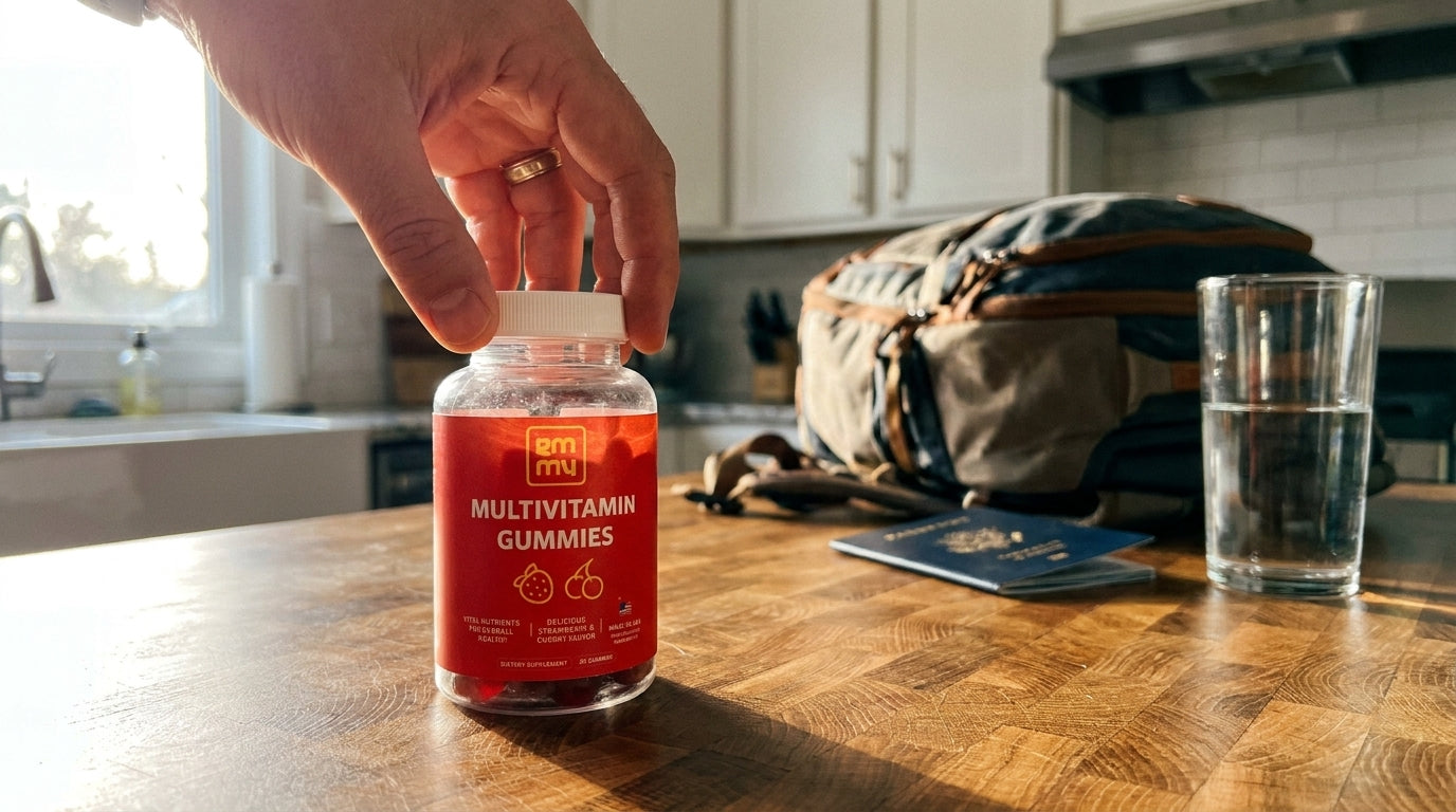 Vitamins for Frequent Flyers: Jet Lag and Immunity