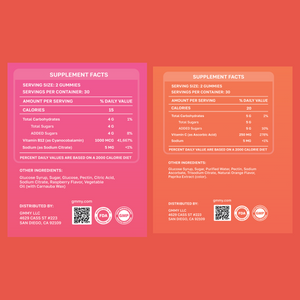 Energy & Immunity Gummies Bundle (B12 + Vitamin C)