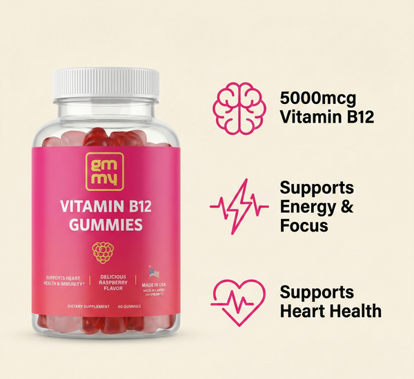 Vitamin B12 Gummies for Energy Support
