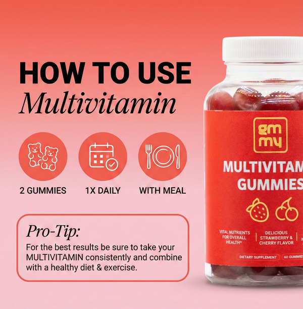 Multivitamin Gummies for Daily Wellness (Adults)